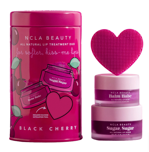 NCLA Beauty Black Cherry Lip Care Set Подарунковий набір для догляду за губами