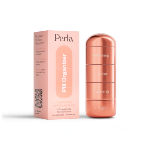 Perla Helsa Pill Organizer Органайзер Рожеве золото